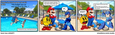 SSBU- Mermaid AU