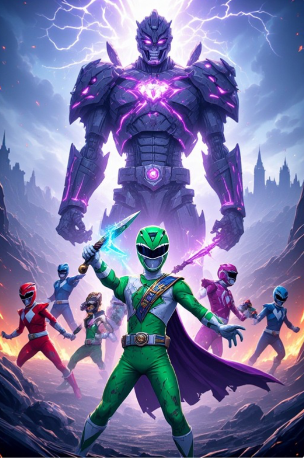Power Rangers: Time for Destruction(follow after Power Rangers ...
