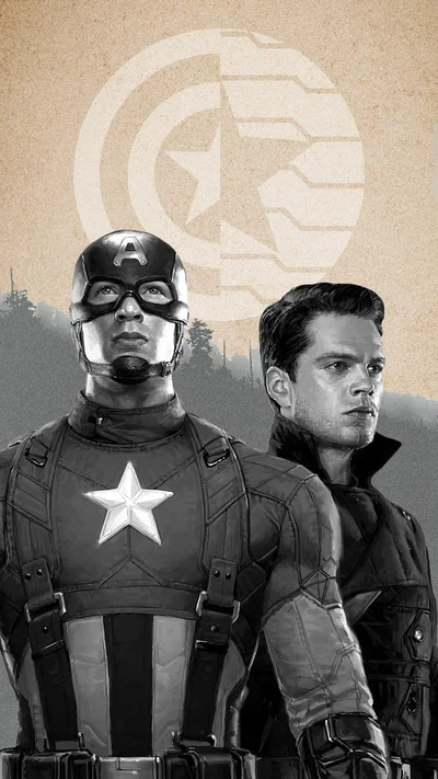 Yesterday's Tomorrow - Steve Rogers & Bucky Barnes - Marvel - MCU