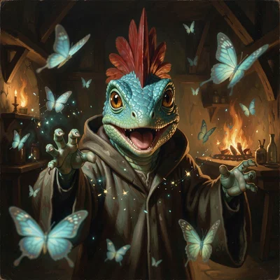 Zikkle Sparkfizzle || Wild Magic Kobold || Forgotten Realms