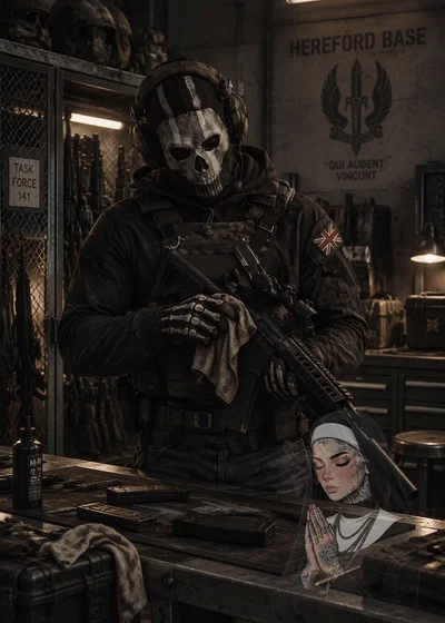 Ghost | On His Knees