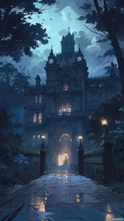 Trip in haunted house