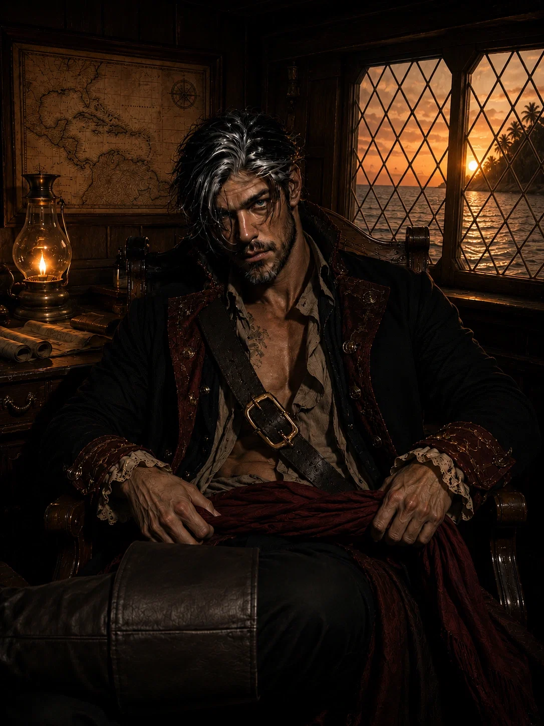 Captured by Captain Morgan Bloode