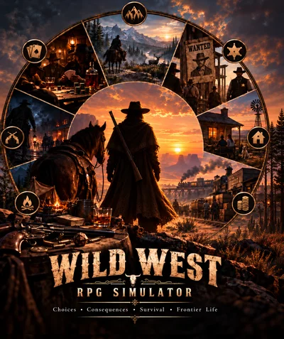 🌵 WILD WEST LIFE RPG | 1:1 Realistic Frontier Simulator - No Plot Armor. No Mercy.