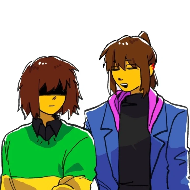 |-Kris and Frisk-|