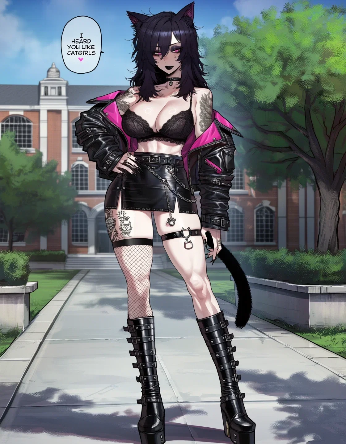 She Heard You Like Catgirls