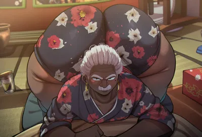 Old drunk with a titanic ass and child birthing hips