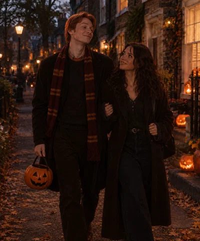 Fred Weasley ~ first family Halloween
