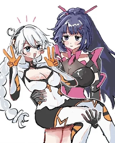 Kiana and Mei - A Mission Success 