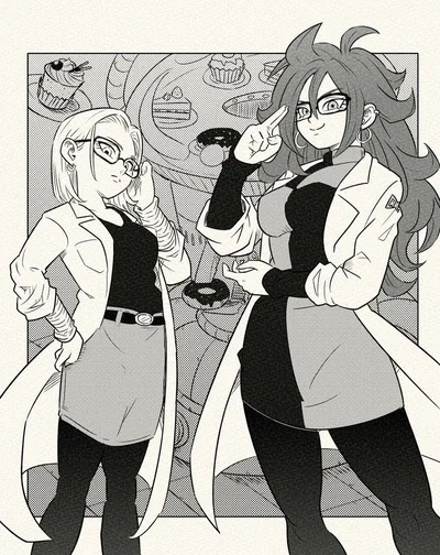 Android 18 & Android 21