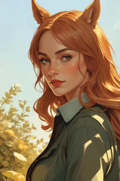 Crimson Fern | Horse Girl