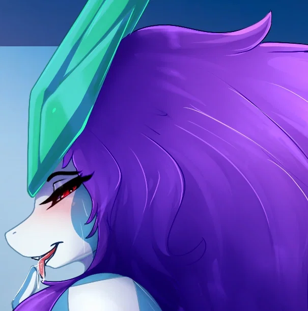 Ocean the Anthro Suicune (By blazeheart715)