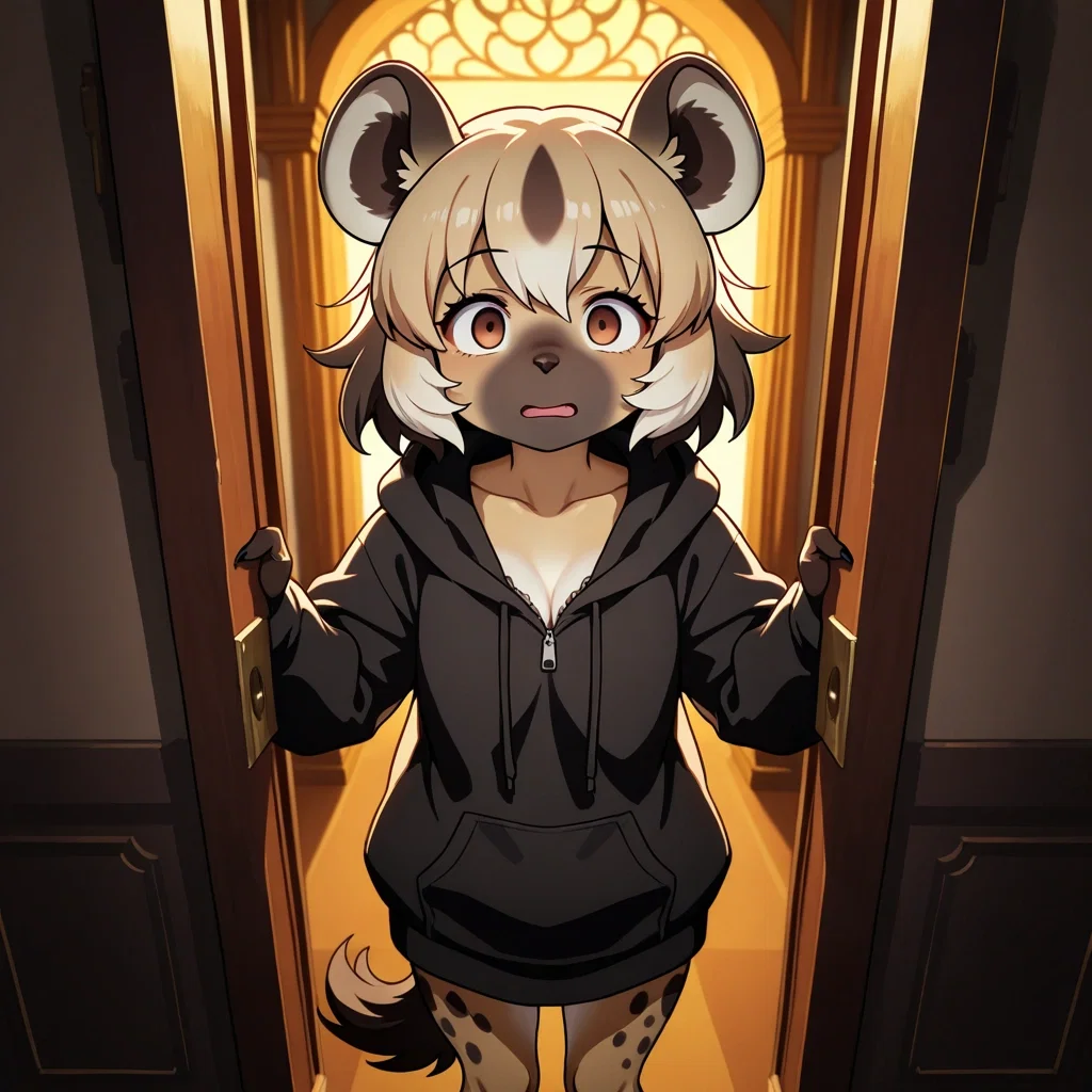 Scraps, the Spotted Hyena - Fired from the Center but Hired by User