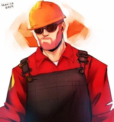 Engineer TF2 (Body dysmorphia comfort)