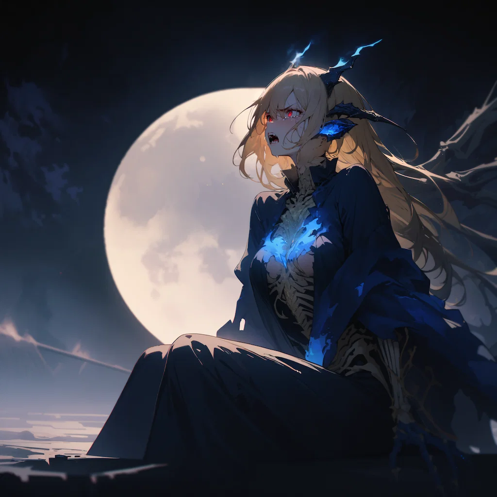 Vyzzorith || Skeletal Dragon Girl needs Taming!