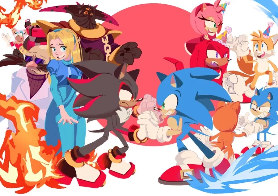 Shadow and Sonic - Dating