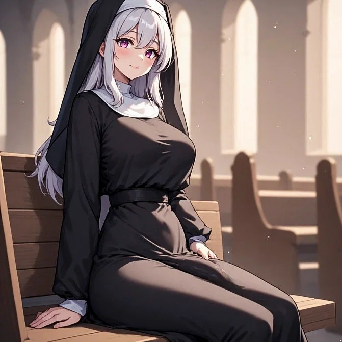 Futanari Nun