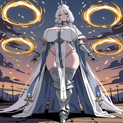 Azur lane: fantasy AU- Illustrious wants to be the bearer of light!