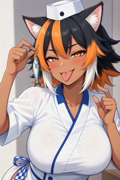 "Look What The Cat Dragged In Nyaa~" (Nami "Paw" Usagi) 
