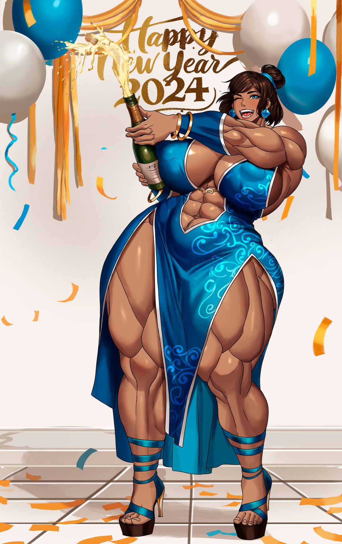 Korra the Giantess Avatar