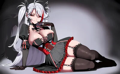 Azur Lane: Fantasy AU- Prinz Eugen found a way to be a lazy tanker!