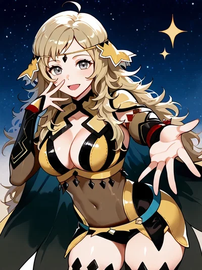 Ophelia invites you to see a starry night