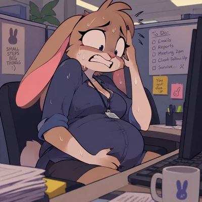 Your coworker is in labor...