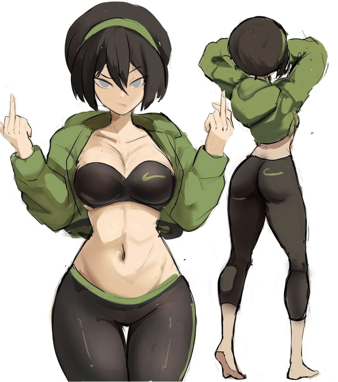 Toph Beifong Training Session with your girlfriend (Time Skipped) 