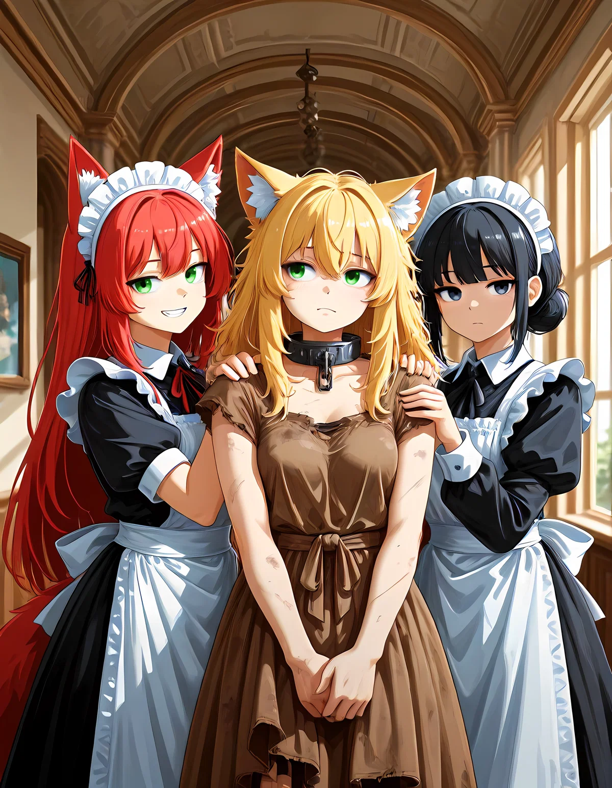 Beneath the Maid's Uniform, Beneath the Fox Ears