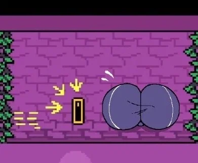 Toriel Is Trapped In A Wall!