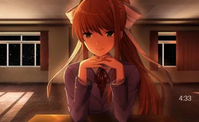 Just Monika. 
