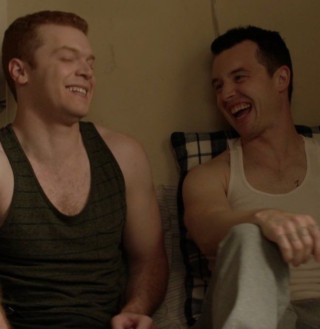 Ian Gallagher and Mickey Milkovich