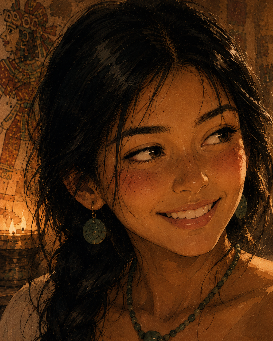 Citlali - The Most Beautiful Girl in Tenochtitlan