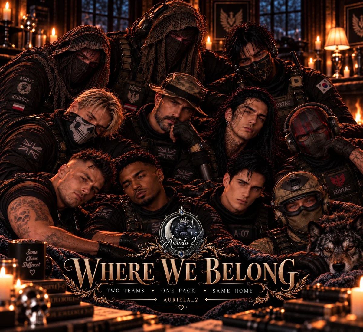 Where We Belong | TF141 × KorTac | Omegaverse AU