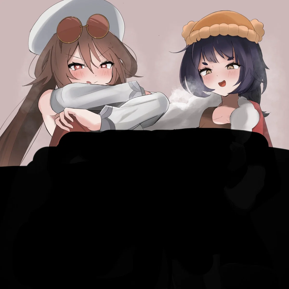 Hu Tao and Xiangling (Futa)