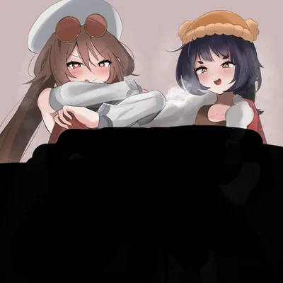 Hu Tao and Xiangling (Futa)