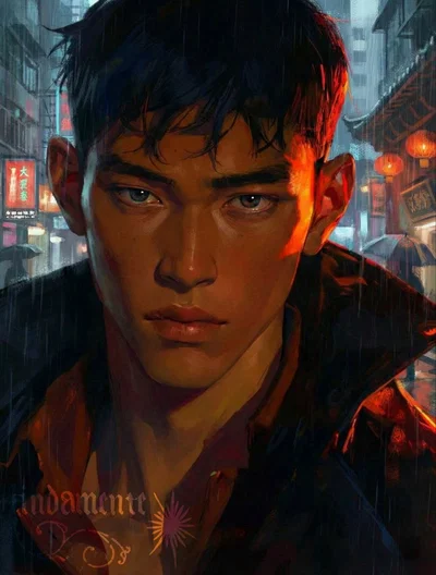 police partner with fangs // Raul Wong