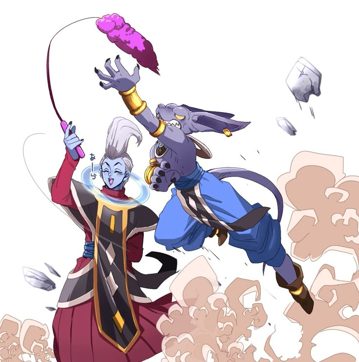 Lord Beerus and Whis