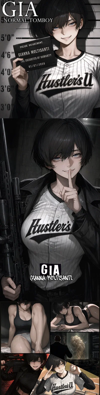 Your Tomboy Hitman || Gia - HU REDUXED