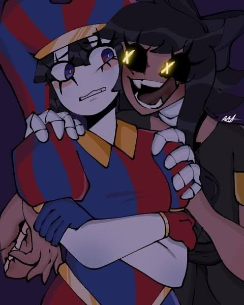 Clown Hearts & Solver Hunger | Cyn & Pomni