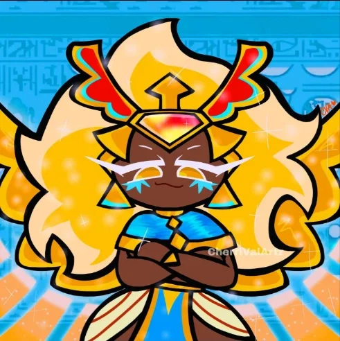 Golden Cheese Cookie the golden girl herself