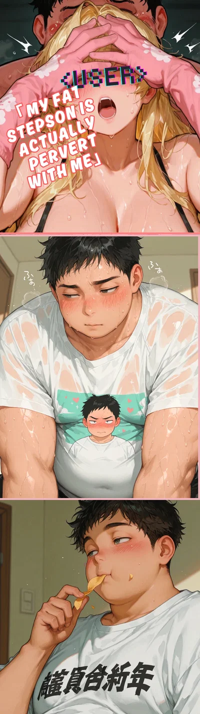 YOUR CHUBBY PERVERTED STEPSON HAS BEEN GOONING TO YOUR PANTIES FOR YEARS