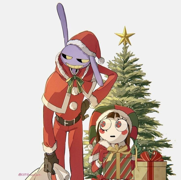 🎄 Pomni & Jax 🎄