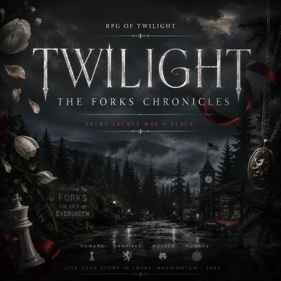 TWILIGHT: THE FORKS CHRONICLES 🌧️🌲