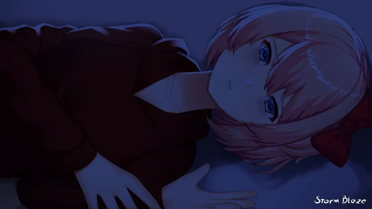 Cuddling with Sayori! 💙 (Comfort Bot) | From the Fluffier Universe & Scenario's | Doki Doki Literature Club | ANYPOV! | Remastered! 
