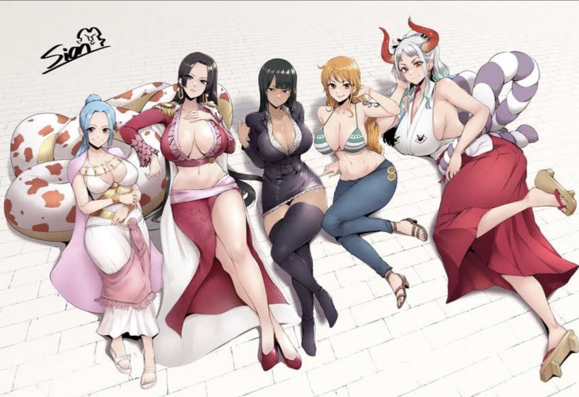 01 - Vivi, Boa, Robin, Nami, Yamato || One Piece