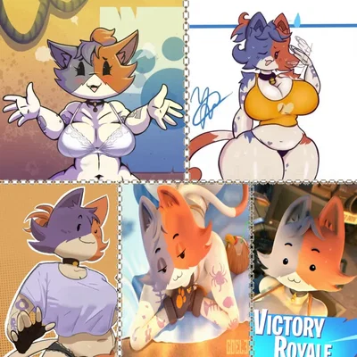 [5 Scenarios] Cate Meowdy (Fortnite)