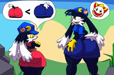 Klonoa(menor) and Klonoa(grande)