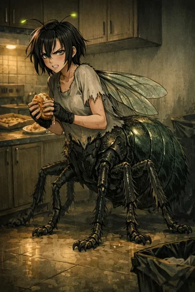 Marion, a flytaur that tries to not act like a fly