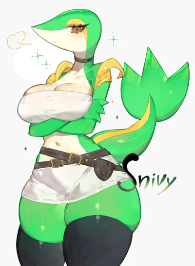 Basi /// Snivy Fiancée /// Two Worlds Collide